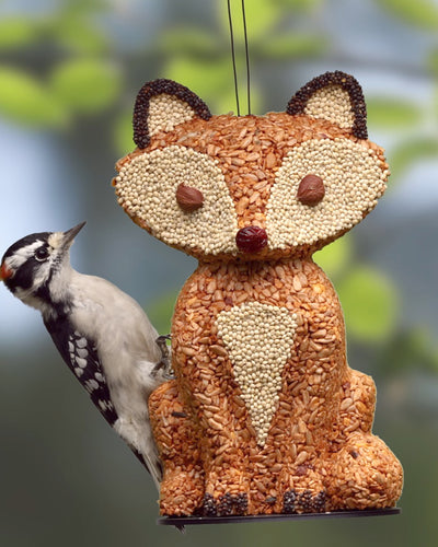 Fox Bird Feeder (Gifts For Bird Lovers)