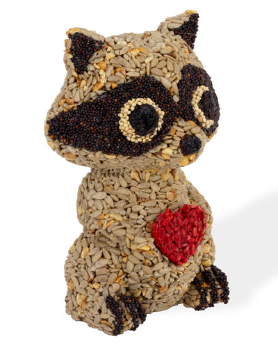 Racoon Bird Feeder (Gifts For Bird Lovers)